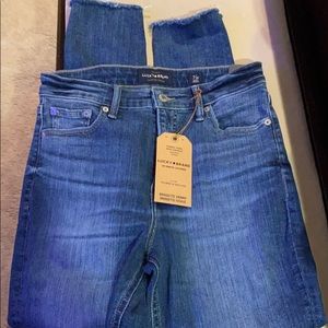 Lucky brand size 6 Bridgette skinny jeans NWT